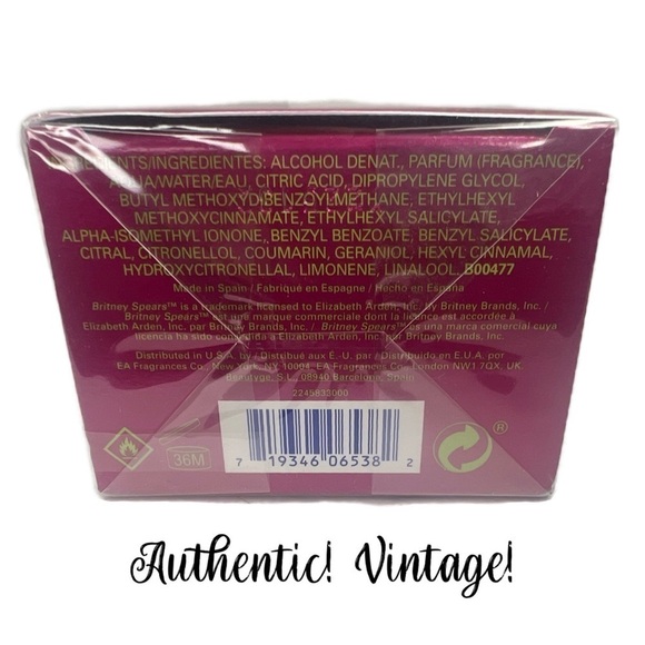 Fantasy by Britney Soears Perfume!  New in Sealed Box!  1 oz. - Picture 5 of 7